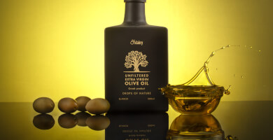 Αφιλτράριστο Εξ. Παρθένο Ελαιόλαδο πολυφαινολικό Μεσσηνίας 500ml Φωτογραφία 