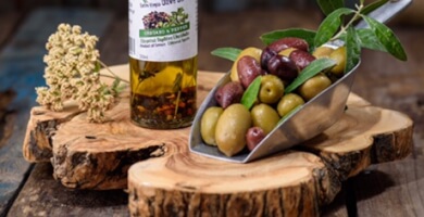 NATURA RODOS  250 ML   EVOO  WITH  ORIGANO