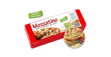 Mozzatino προϊόν με φυτικά λιπαρά