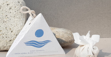 "ARRITOS' handmade single serve of herbal blend enclosed in pure cotton pouch ready to use Photo 