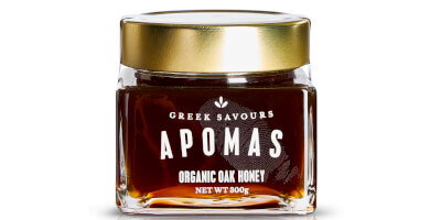 APOMAS  luxury organic oak honey 300 gr