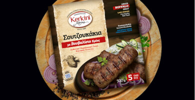 KERKINI FARM - Σουτζουκάκια με Βουβαλίσιο Κρέας 500gr