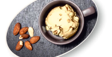 Almond with carob honey