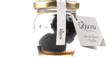 Whole black truffles