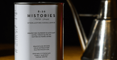 8:26 Histories Extra Virgin Olive Oil 500ml tin Premium Single Edition