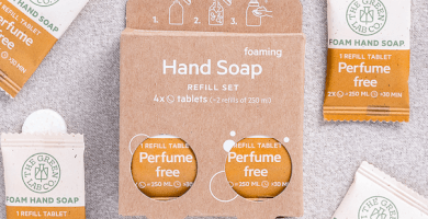 Handsoap tablets (set of 4X Without perfume)