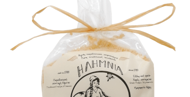 traditional frumenty (trachanas) made with semolina