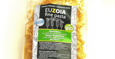 BIO-Mafaldine with 100% ΒΙΟ-Semolina, 400gr