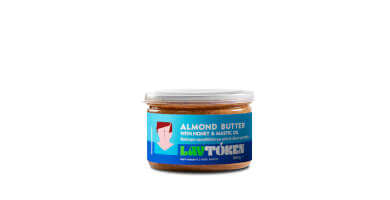 ALMOND BUTTER WITH HONEY AND MASTIC OIL