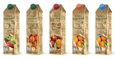 100% Pure Natural Juice NFC from CHIOS GARDENS