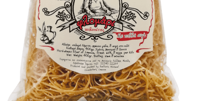 traditional pasta made in Lemnos island, with a lot of eggs