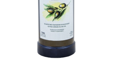 Εξαιρετικό Παρθένο Ελαιόλαδο, Κορωνέικης Αχαϊας, 750ml - Πουγγί από Λινάτσα Φωτογραφία 