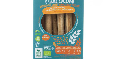 Bio BREADLY CRISPY WHOLEGRAIN SESAME
