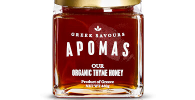 APOMAS Luxury Organic Thyme Honey 450 gr