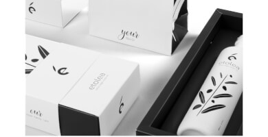 Συσκευασία δώρου κασετίνα ετολεα άσπρο 500 ml Φωτογραφία 