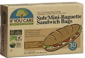 Sub/Mini-Baguette Sandwich Bags