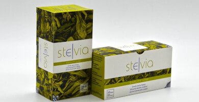 Ελληνικά φύλλα στέβια