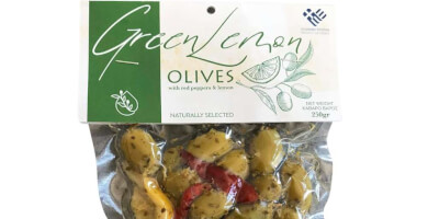 Greek Olives Lemon & Oregano LACON 250gr (8.81oz)