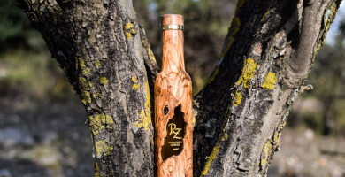 ΞΥΛΙΝΟ ΜΠΟΥΚΑΛΙ ΑΠΟ ΕΛΙΑ - 250 ML - ΣΧΕΔΙΟ ''KOYΦΑΛΑ ΔΕΝΤΡΟΥ'' Φωτογραφία 