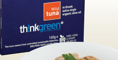TUNA F.O.S.in Organic Olive Oil 160gr