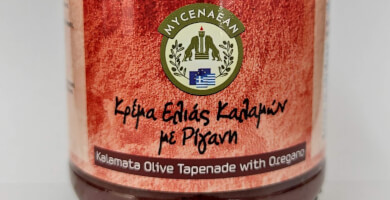 Πάστα Ελιάς Καλαμών με ρίγανη