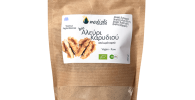 Walnuts powder, organic 250gr, Raw