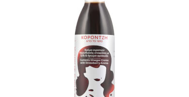 Κρέμα Σιρόπι Κορινθιακής σταφίδας με ξύδι και άρωμα φράουλας Φωτογραφία 