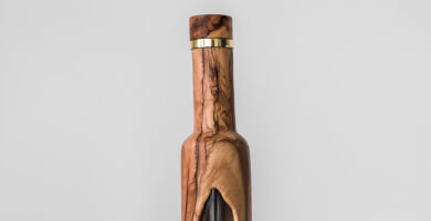 ΞΥΛΙΝΟ ΜΠΟΥΚΑΛΙ ΑΠΟ ΕΛΙΑ - 250 ML - ΣΧΕΔΙΟ ''KOYΦΑΛΑ ΔΕΝΤΡΟΥ'' Φωτογραφία 