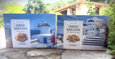 Μπακλαβας καρυδι