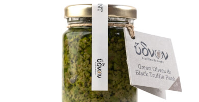 Olive pate & black truffles