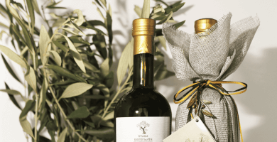 Εξαιρετικό Παρθένο Ελαιόλαδο, Κορωνέικης Αχαϊας, 750ml - Πουγγί από Λινάτσα Φωτογραφία 