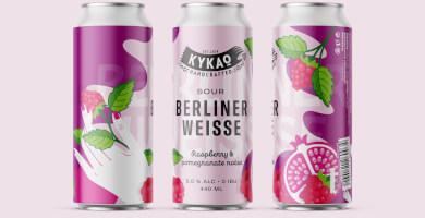 Raspberry Sour Berliner Weisse Photo 