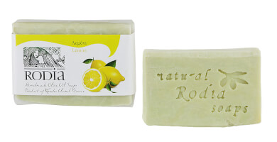 Olive soap with Lemon fragrance.