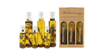 Mediterranean Flavors Greek virgin olive oil Dressing Oregano with chili