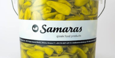 Πιπεριές σε συσκευασία horeca