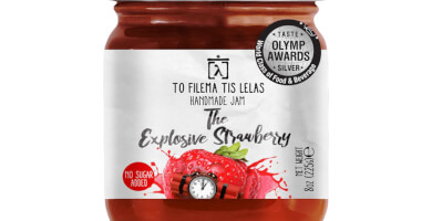 To Filema Tis Lelas The Explosive Strawberry Μαρμελάδα Φράουλα Χωρίς Ζάχαρη