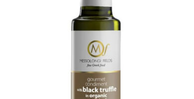 Gourmet condiment with Black Truffle
