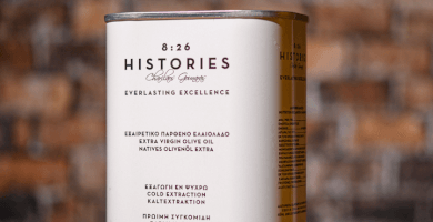 8:26 Histories Extra Virgin Olive Oil 500ml tin Premium Single Edition Φωτογραφία 