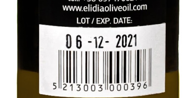 Elidia  extra virgin olive oil glass series Φωτογραφία 