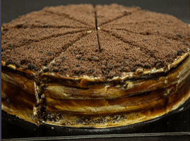 AMERICAN STYLE CHOCOLATE CARAMEL CAKE
