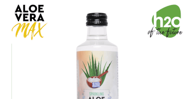 Ανθρακούχο νερό με αλόη | Γεύση μαστίχας