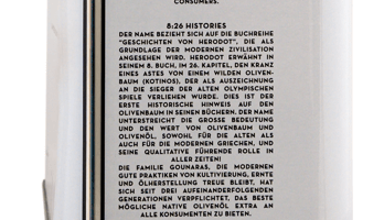 8:26 Histories Extra Virgin Olive Oil 4L Refill tin Premium Family Edition Photo 