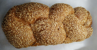 GREEK SWEET BREAD LARGE TAHINI