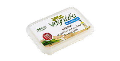 Vegalife spread με φρέσκο κρεμμυδάκι & ελαιόλαδο