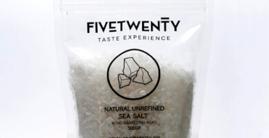 Unrefined Sea Salt 500gr for the reusable grinder