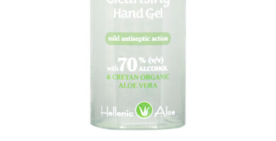 ALOE VERA CLEANSING HAND GEL με 70%(v/v) Αιθυλική Αλκοόλη