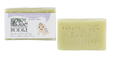 Olive oil soap for sensitive skin. (baby soaps)