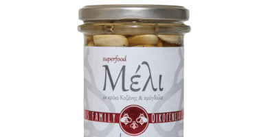 Alabasinis Family Honey with Saffron & Almonds