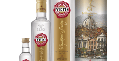 Ouzo Veto Gold 42% Vol. ΑΠΟΣΤΑΓΜΑ 100%