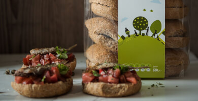 Mini Barley Rusk Roll ''MITERRA - MY EARTH''